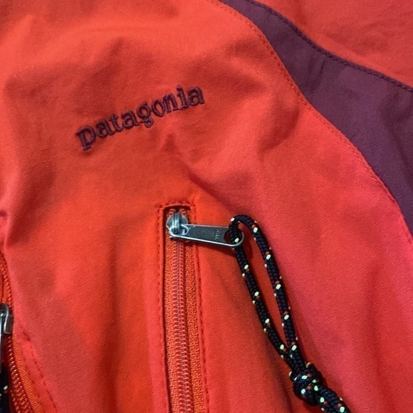 Patagonia nylon pocket full zip up lightwt running athletic jacket windbreaker m - Picture 10 of 10